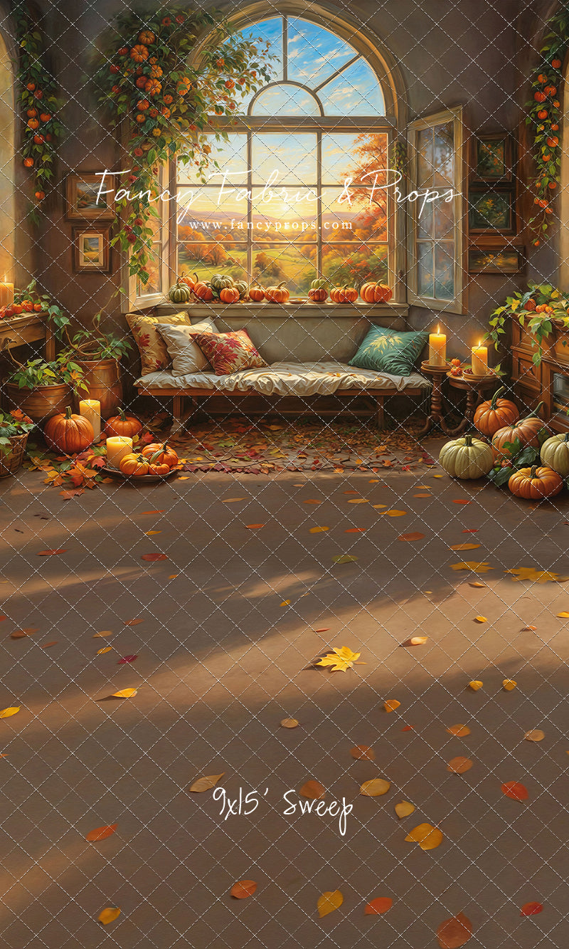 Cozy Harvest Nook - With Sweep Option