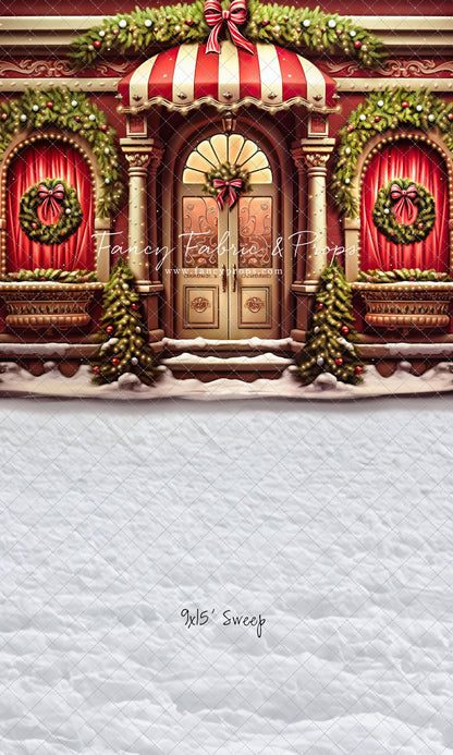 Crimson & Gilt Christmas Emporium - with Sweep Option