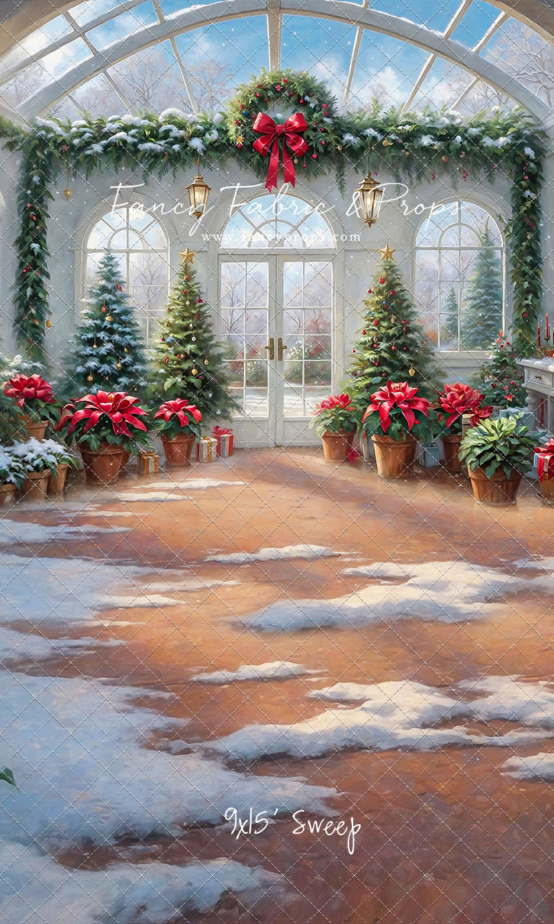 Enchanted Winter Conservatory - With Sweep Option