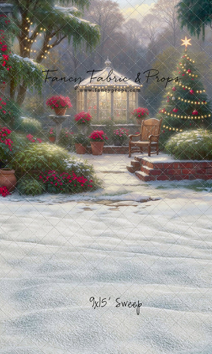 Festive Floral Fantasy - With Sweep Option