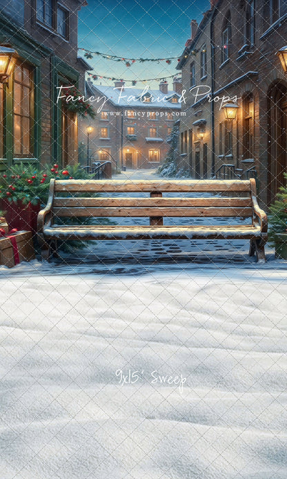 Festive Holiday Avenue - with Sweep Option