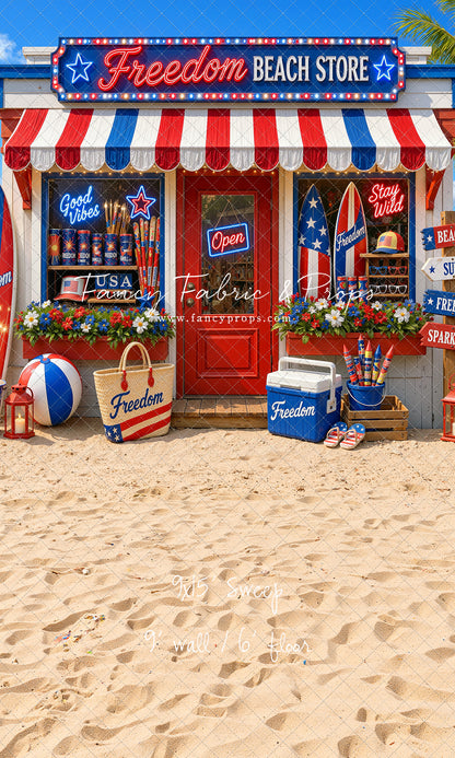 Freedom Beach Shoppe - With Sweep Option