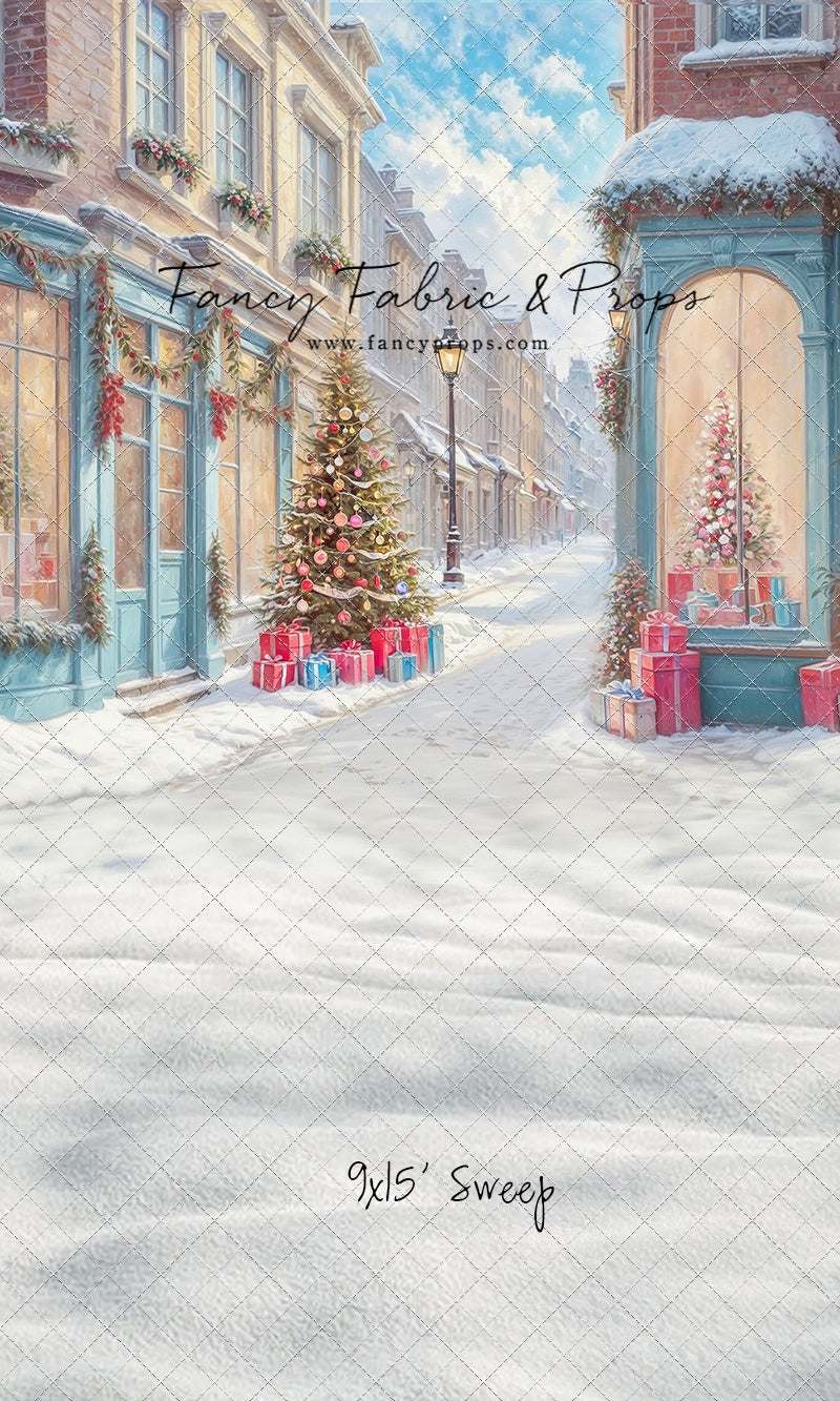 Frosty Shopping Boulevard - With Sweep Option