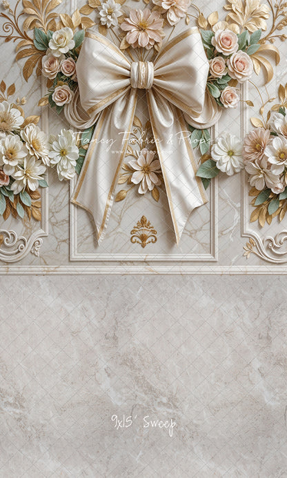 Ivory Luxe - With Sweep Option