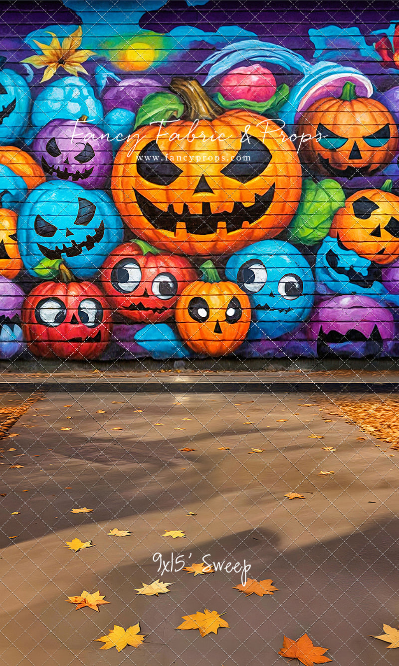 Jack-o-Lantern Graffiti Jam - With Sweep Option