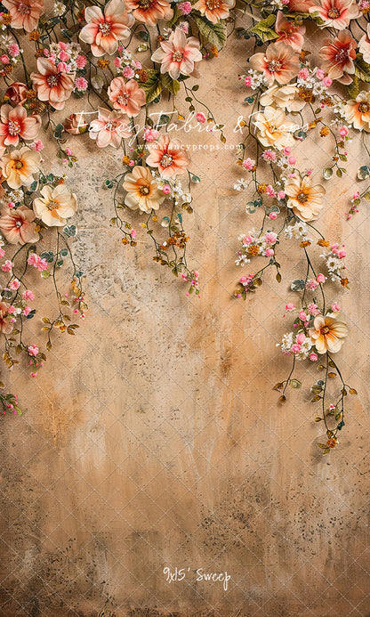 Painted Floral Peach