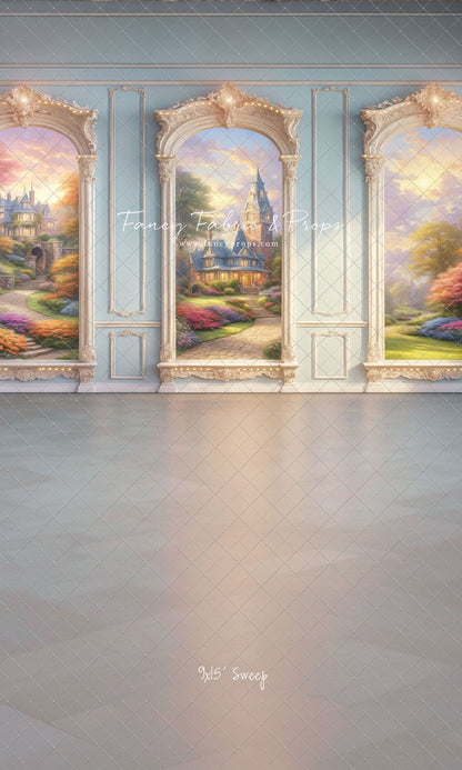 Royal Victorian Wainscoting Wall - With Sweep Option