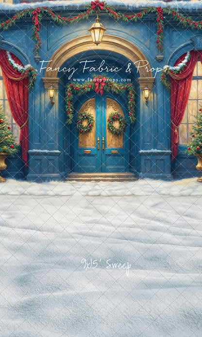 Sapphire Holiday Elegance - With Sweep Option