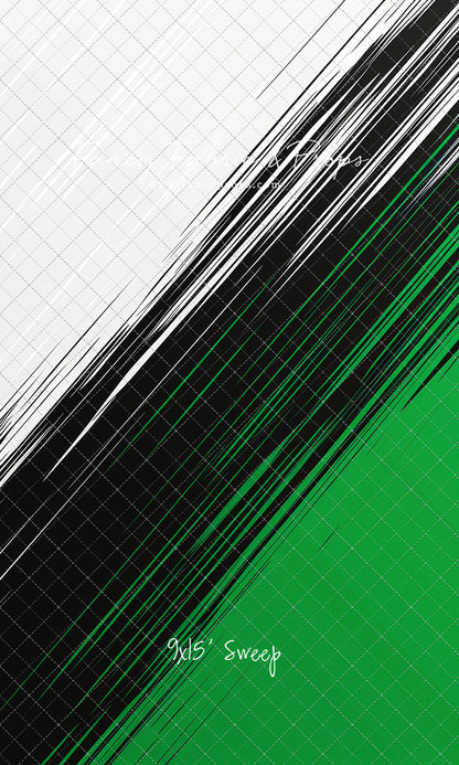 Varsity Emerald & Black