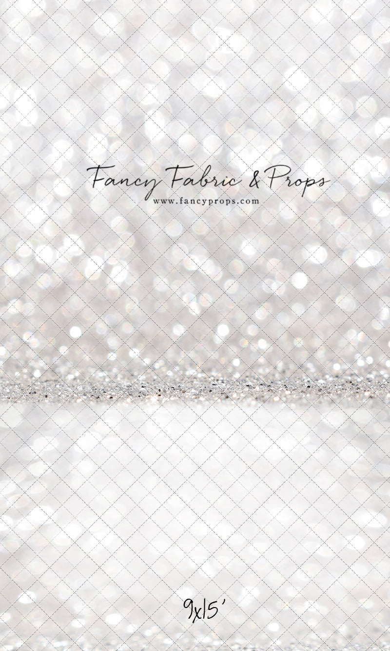 White Shimmering Stage - Sweep Sizes Only