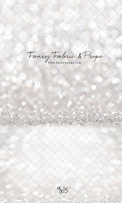 White Shimmering Stage - Sweep Sizes Only