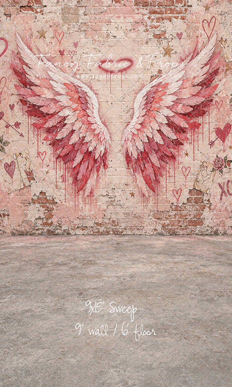 Angel Wing Mural - With Sweep Option