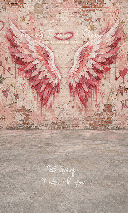 Angel Wing Mural - With Sweep Option