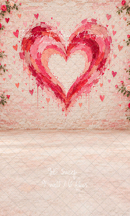 Brushstrokes of Love - With Sweep Option