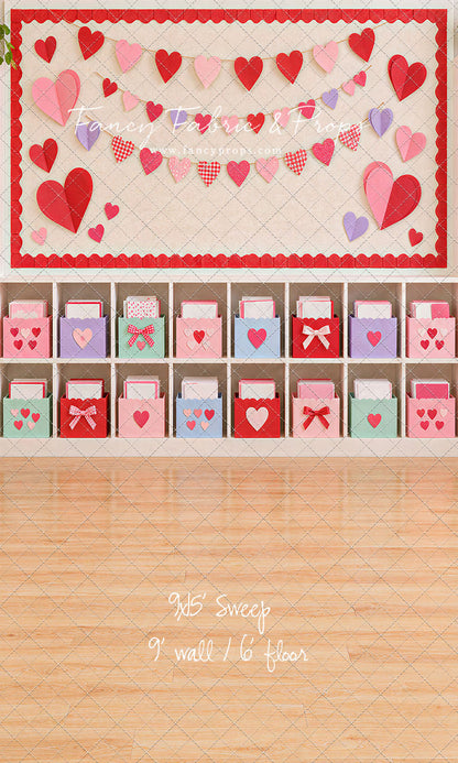 Cheerful Valentine Classroom - With Sweep Option
