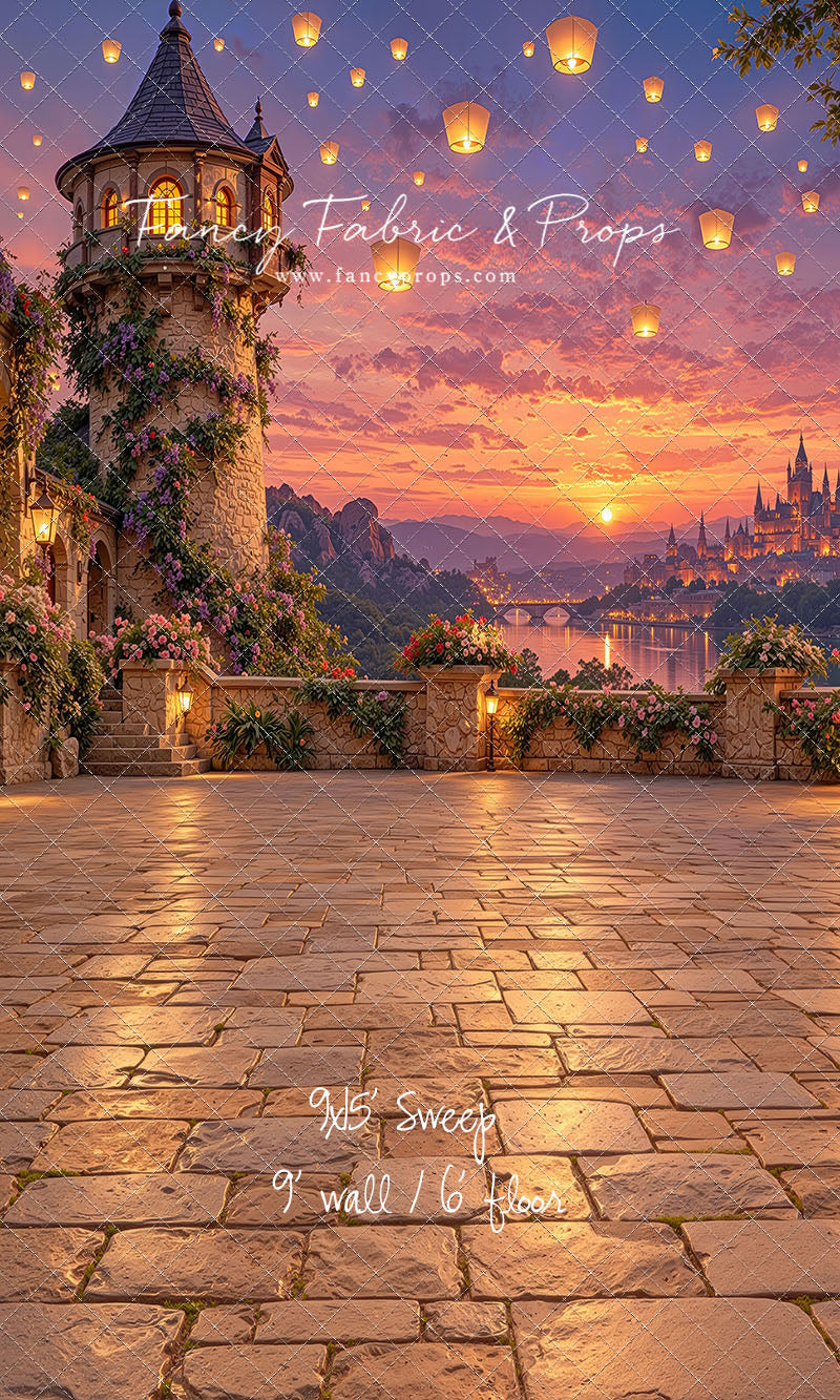 Lantern Festival Terrace - With Sweep Option