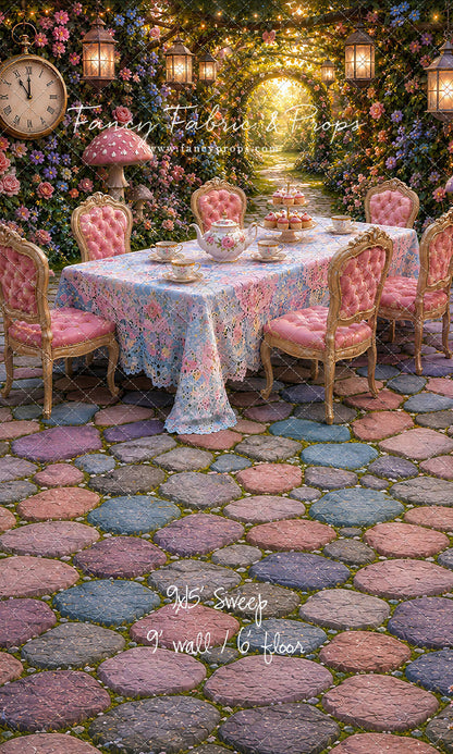 Pastel Tea Party - With Sweep Option