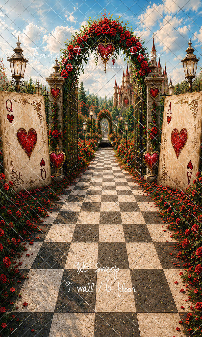 Queen of Hearts Castle Entry - With Sweep Option