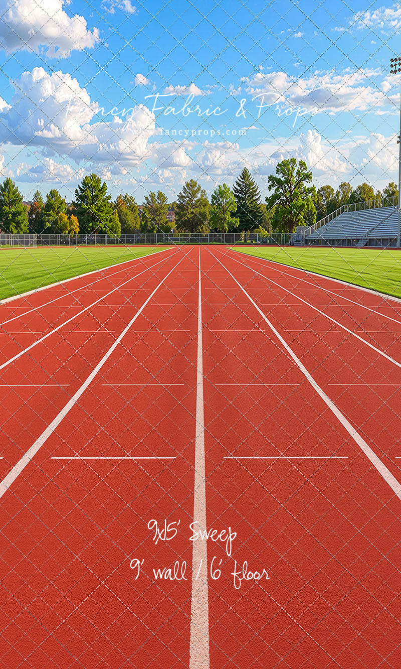 Track & Field Starting Line - With Sweep Option