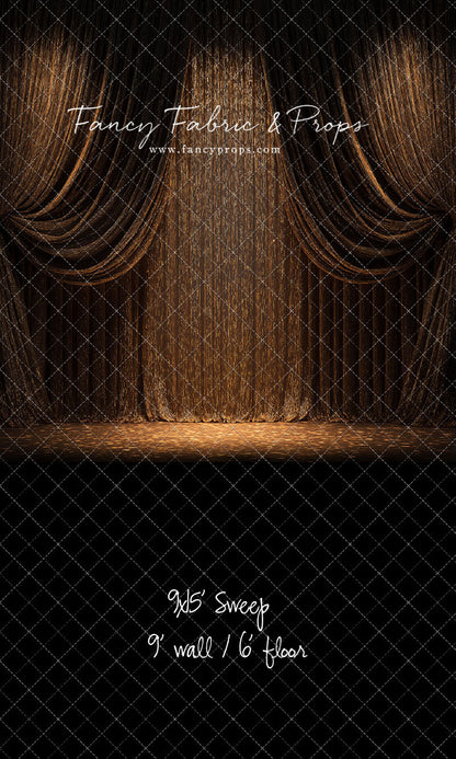 Amber Shimmer Stage - With Sweep Option