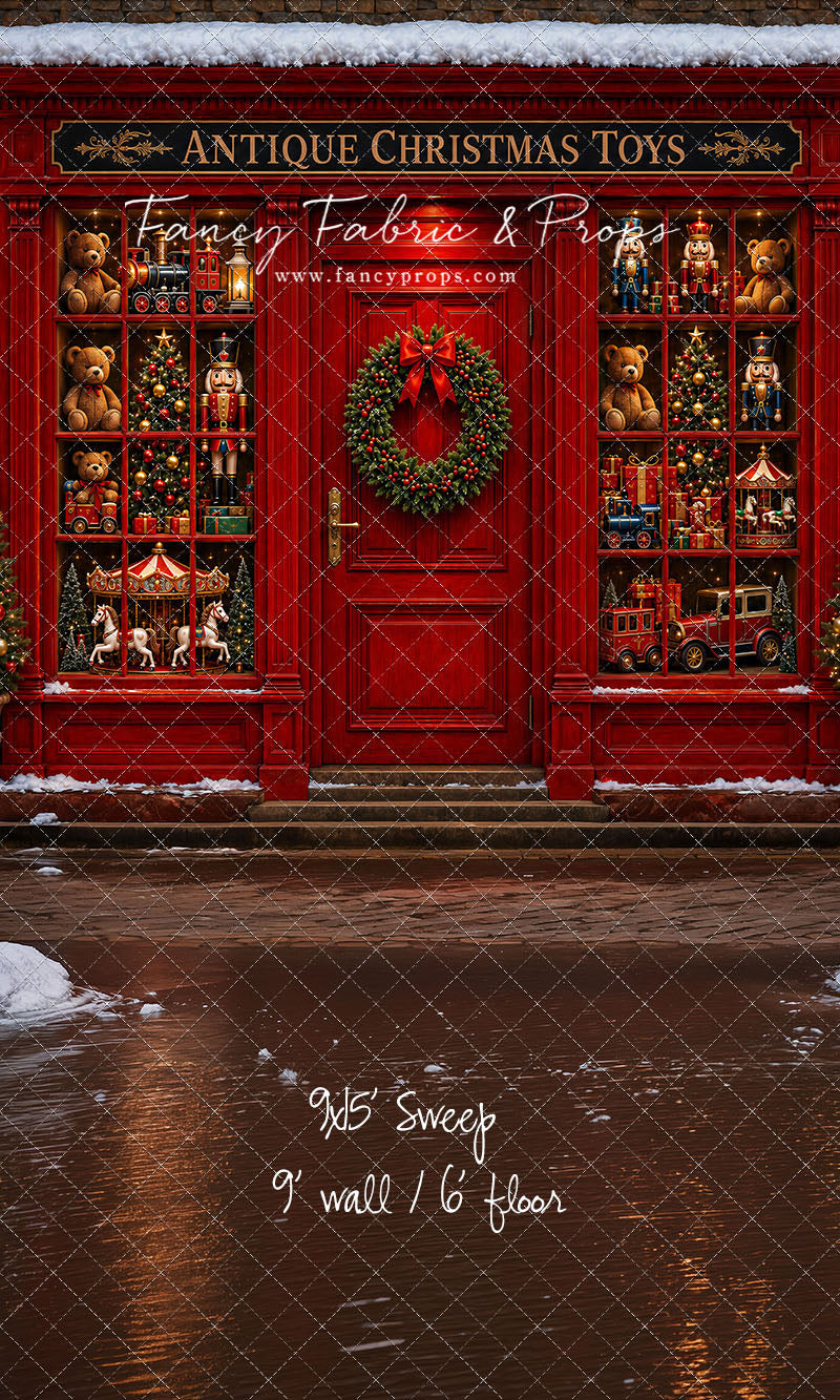 Antique Christmas Toy Store - with Sweep Option