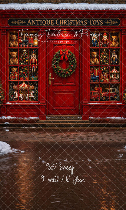Antique Christmas Toy Store - with Sweep Option