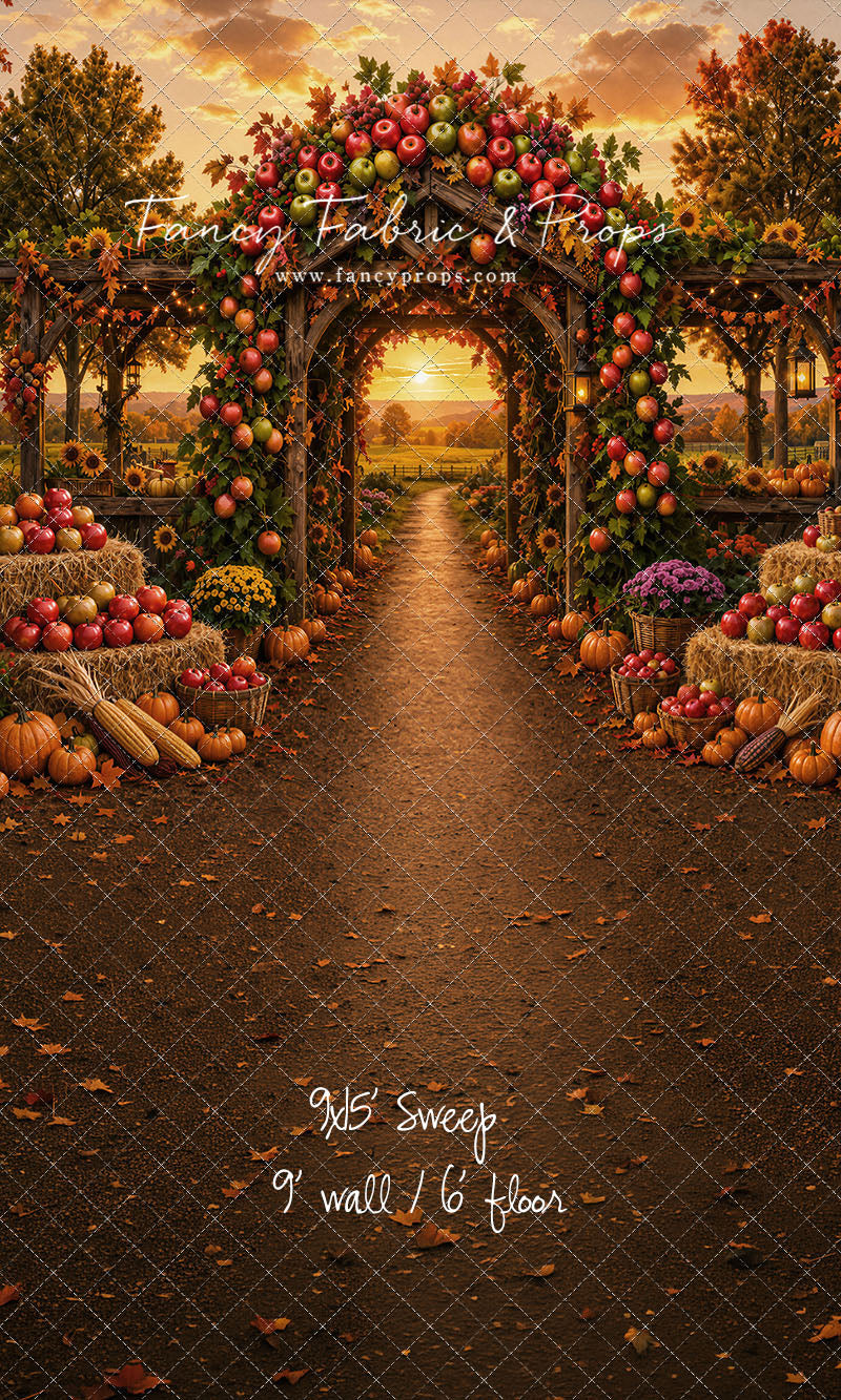 Apple Arbor Blossoms - with Sweep Option