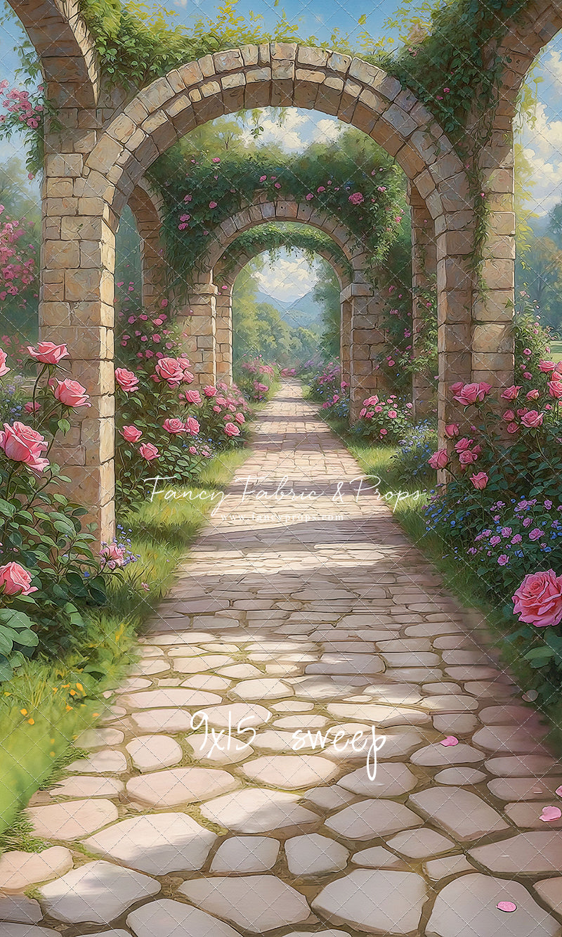 Arcadian Rose Gate - With Sweep Option