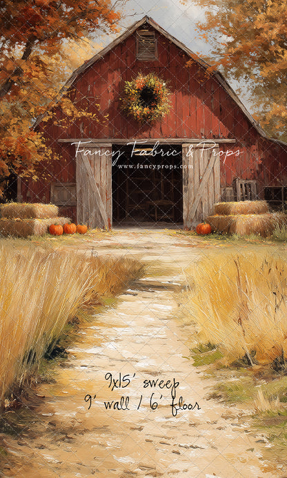 Autumn At Red Oak Farm - with Sweep Option
