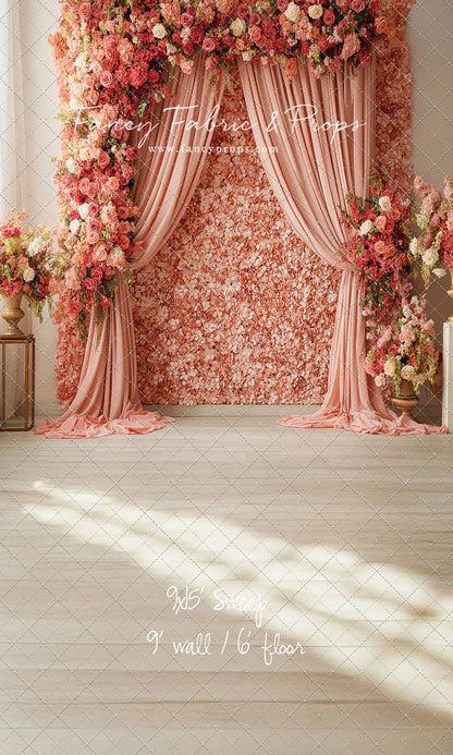 Blooming Flower Wall - With Sweep Option
