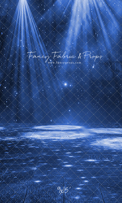 Blue Stage Lights - Sweep Sizes Only