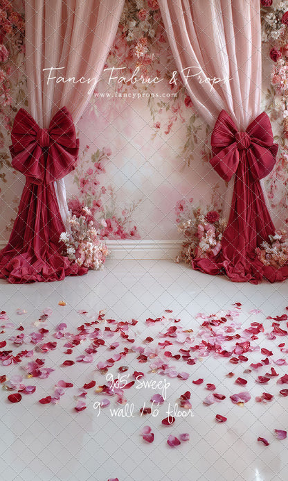 Bowtied Valentine - With Sweep Option