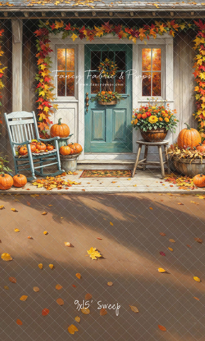 Charming Autumn Porch - With Sweep Option