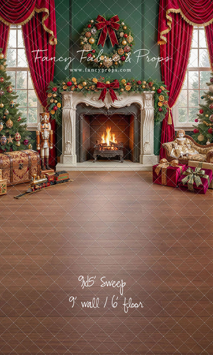 A Christmas Keepsake Parlor - with Sweep Option