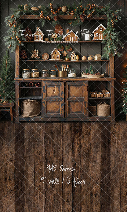 Christmas Kitchen Charm - With Sweep Option