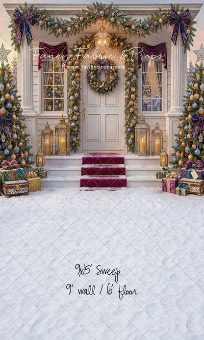 Christmas Plum Home - With Sweep Option