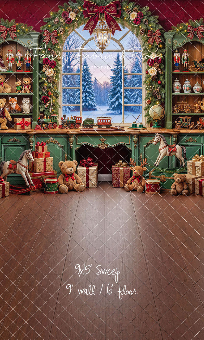 Christmas Toy Cabinet - with Sweep Option