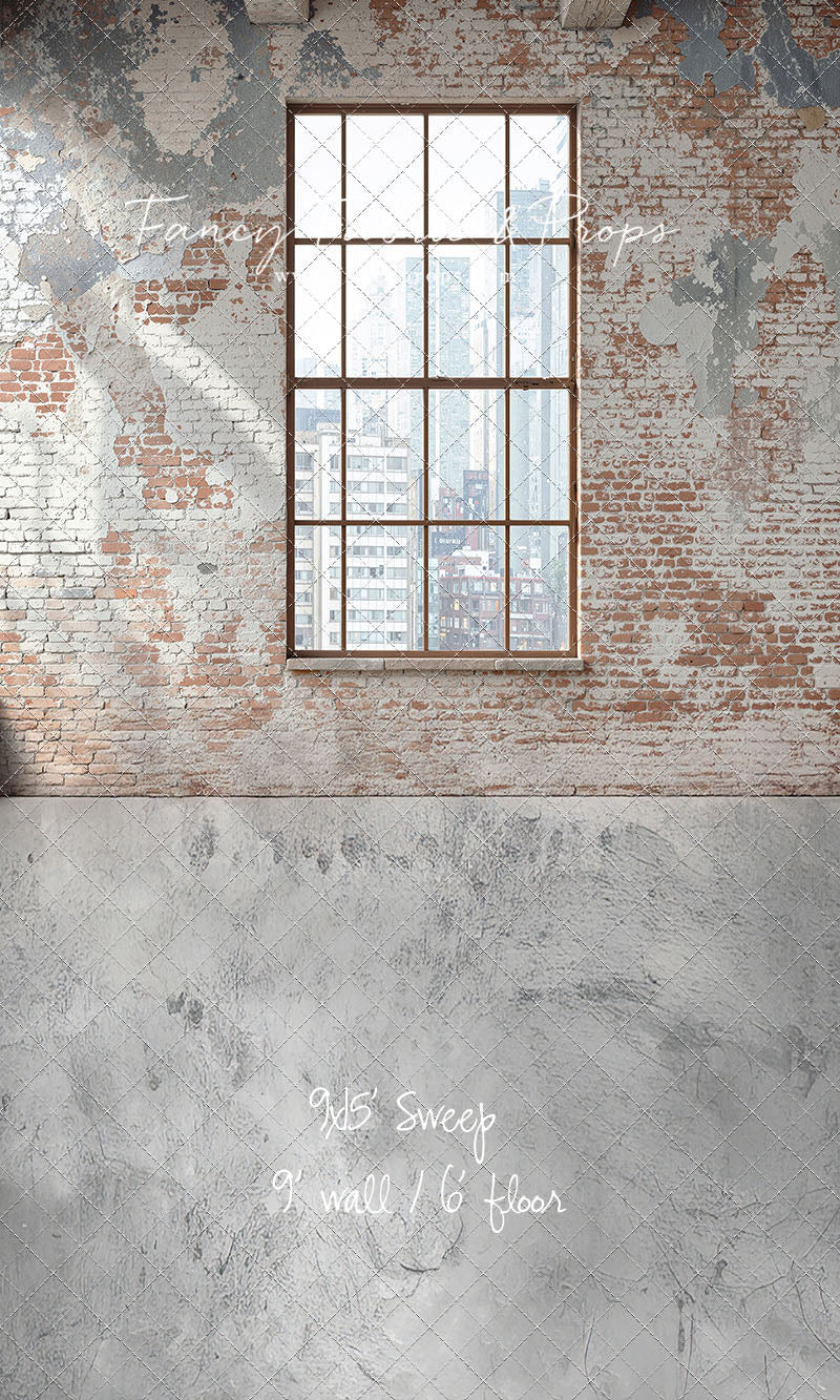 City Brick Canvas - With Sweep Option