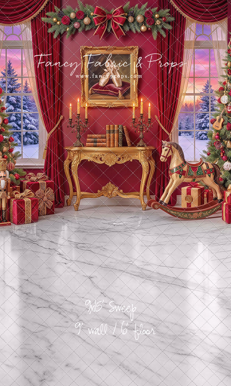 Clara's Crimson Room - with Sweep Option