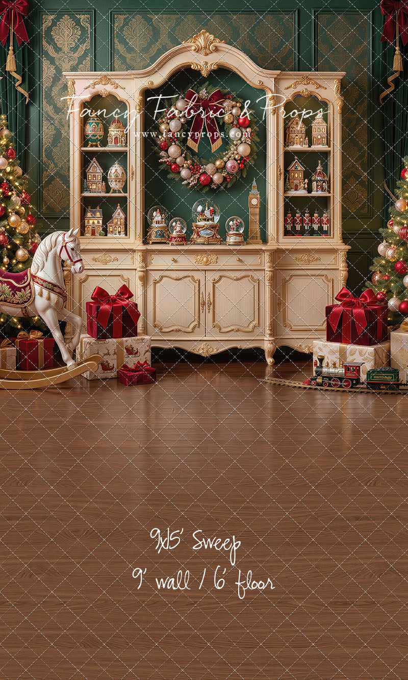 Classic Christmas Cabinet - With Sweep Option