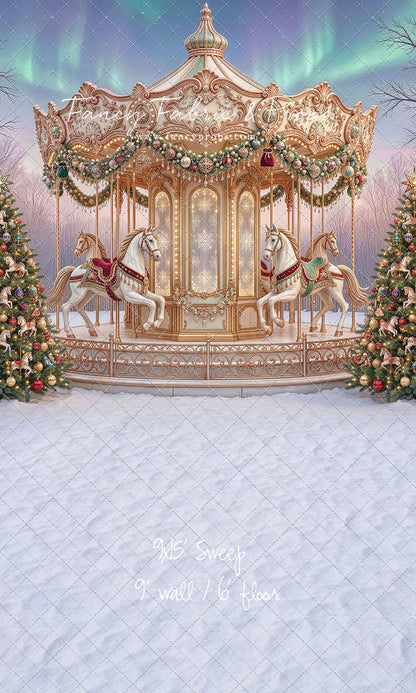 Classic Christmas Carousel - With Sweep Option