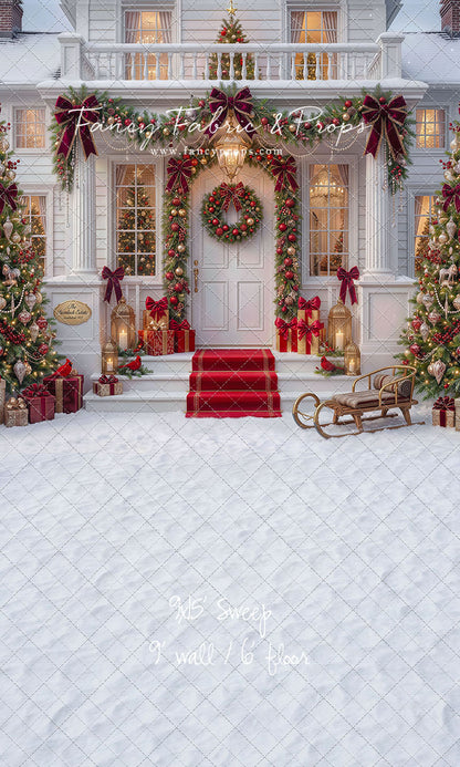 Classic Christmas House - With Sweep Option