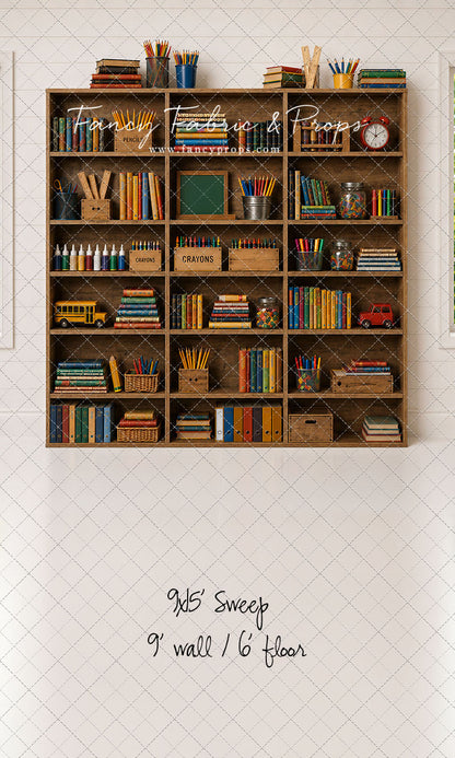 Classic Classroom Bookshelf - With Sweep Option