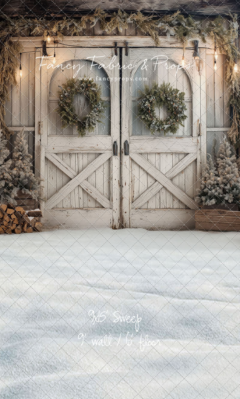Classic Winter Barn - with Sweep Option
