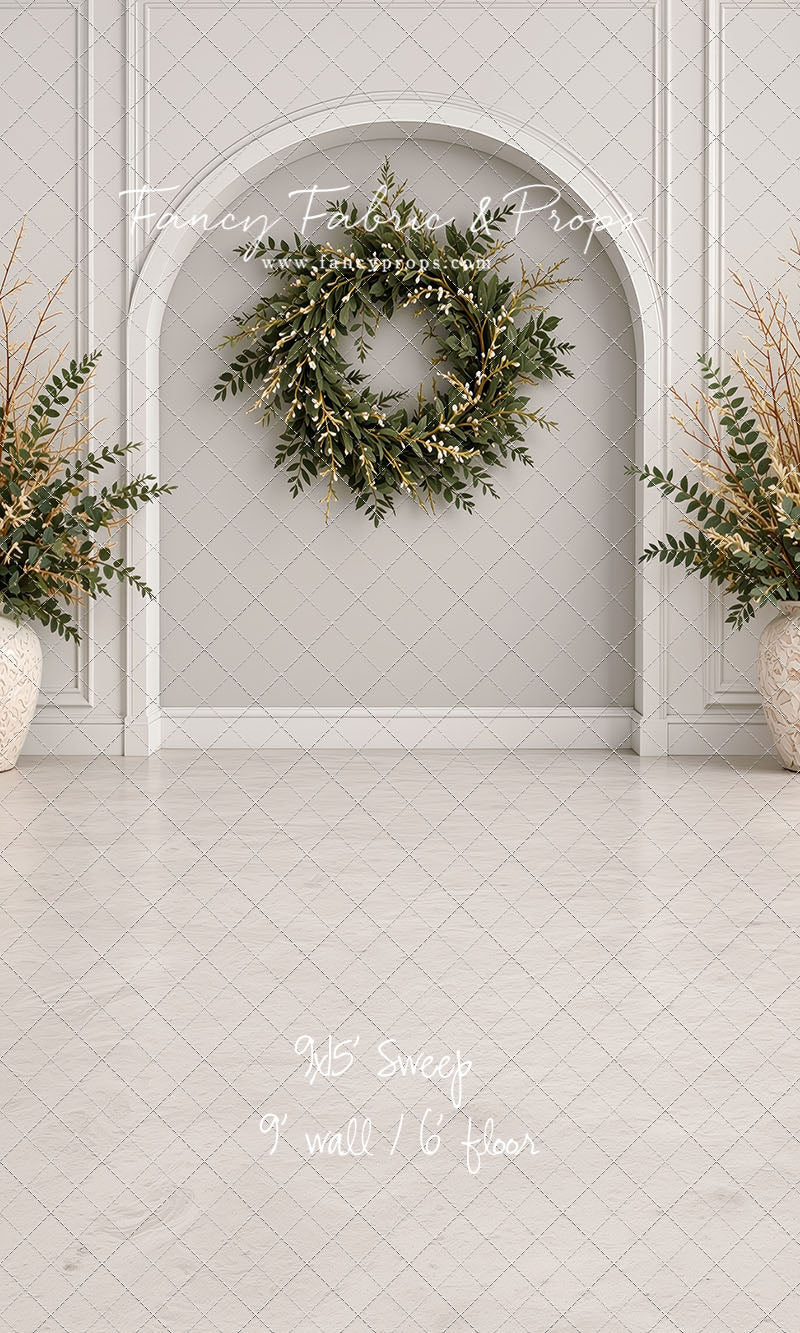 Clean Evergreen Arch - With Sweep Option