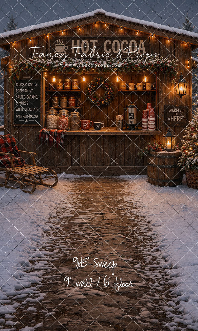 Cocoa Stand Holiday - With Sweep Option