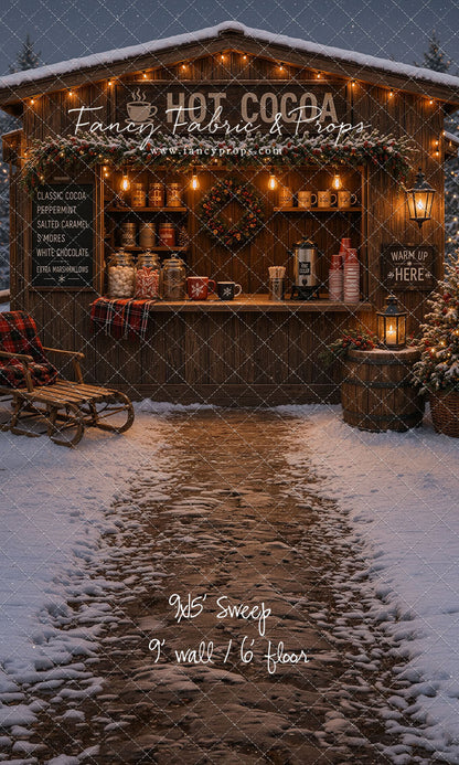 Cocoa Stand Holiday - With Sweep Option