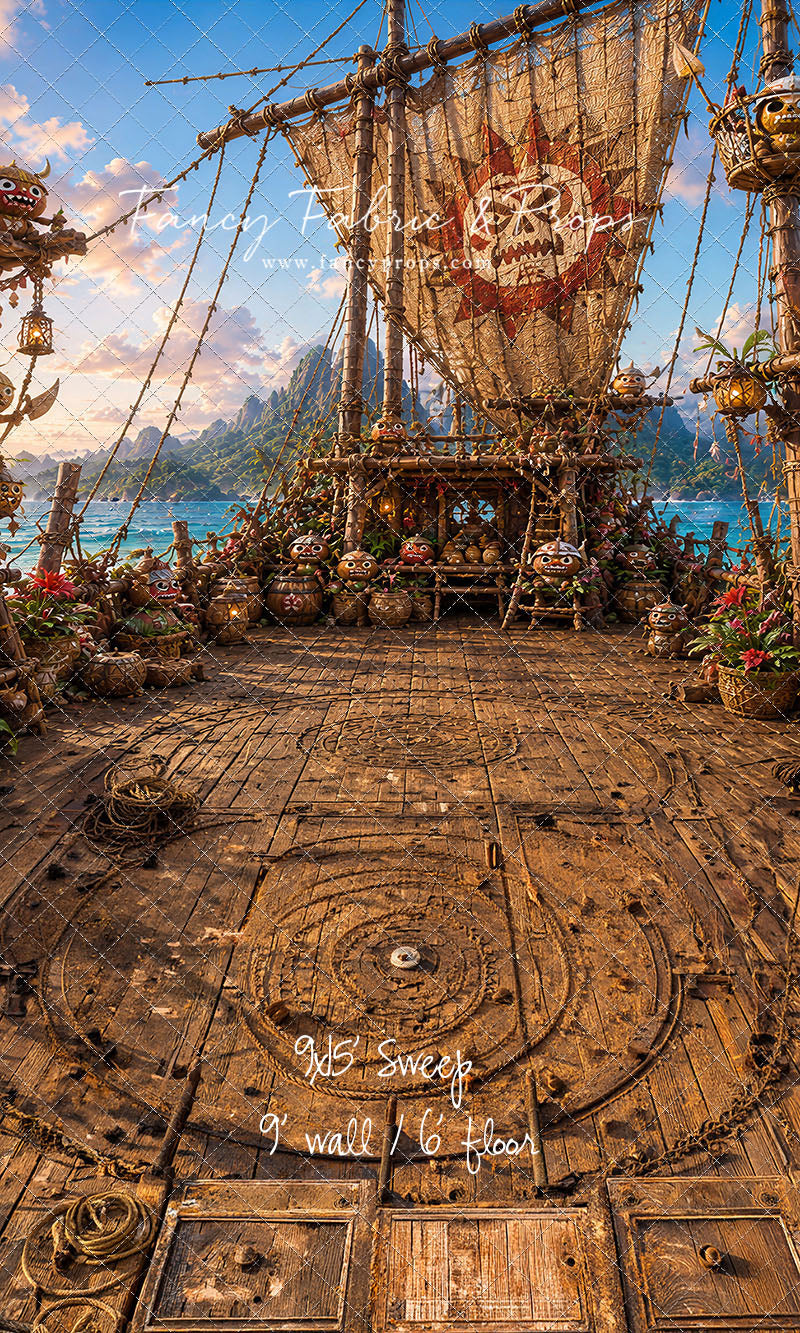 Coconut Pirate Voyage - With Sweep Option