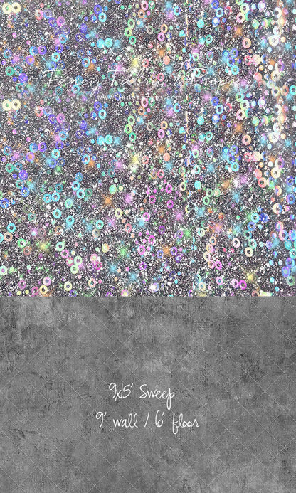 Cosmic Celebration - With Street Pavement Floor Sweep Option