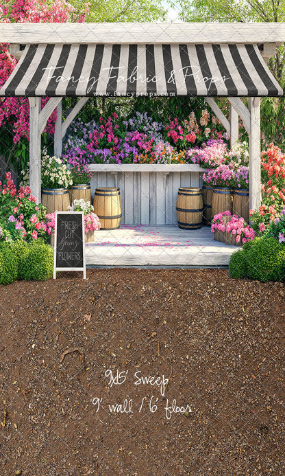 Country Spring Flower Shoppe - With Sweep Option